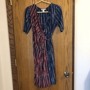 Motherhood Maternity Wrap Dress
